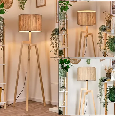 Produktbild von Arenabianca Stehlampe aus Holz/Seegras in Naturfarben