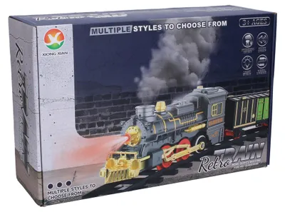 Produktbild von Wiky Vehicles Eisenbahn Set mit Dampf Licht und Sound 164 x 160 cm