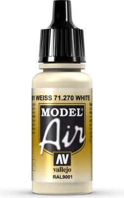Produktbild von Vallejo 71.270, Weiß, Acrylfarbe, Flüssigkeit, 17 ml, 1 Stück(e)
