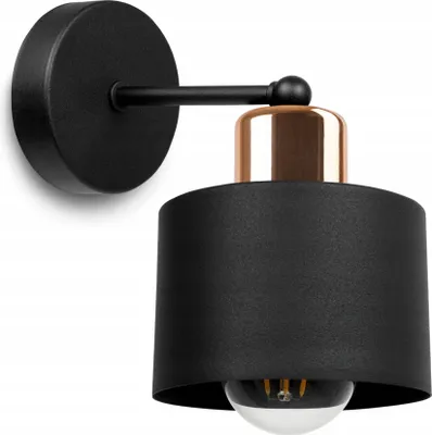 Produktbild von Einzigartige Wandleuchte Mit Elegantem Metallschirm