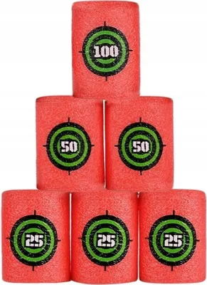 Obrázek produktu pro Pěnové náhradní terče pro NERF 6 kusů