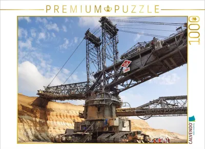 Produktbild von CALVENDO Puzzle Schaufelradbagger 258 | 1000 Teile Lege-Größe 64x48cm Foto-Puzzle für glückliche Stunden
