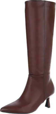 Produktbild von Ital-Design Damen Stiefel Lederoptik Klassische Stiefel 90153022 Weinrot Gr. 38