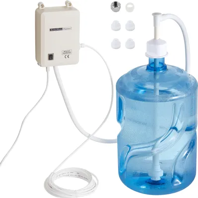 Zdjęcie produktu dla System pompy SucceBuy do dystrybutora wody butelkowanej, automatyczny elektryczny dystrybutor wody o pojemności 5 galonów, pompa z pojedynczym wlotem do ekspresu do kawy/herbaty, lodówki, maszyny do lodu, kompatybilny z dzbankami na wodę o pojemności 5 galonów