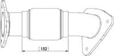 Immagine prodotto di Tubo di scarico DINEX per IVECO DAILY V Furgone/Combi 29299