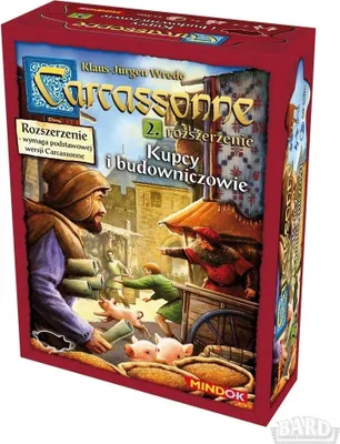 Zdjęcie produktu dla Carcassonne 2 - Kupcy i budowniczowie Edycja 2