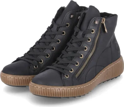 Produktbild von Rieker Ankle Boots Damen Kunstleder Schwarz Größe: 39