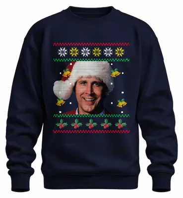 Produktbild von Clark Schöne Bescherung Griswolds Lustig Kultfilm Feiertage Sweatshirt Pullover, Navy, L