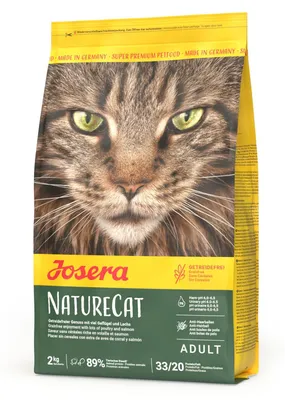 Produktbild von Josera NatureCat, Adult, Geflügel, Lachs, 2 kg