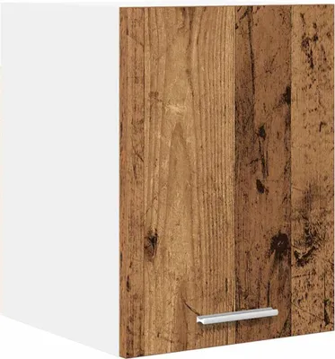 Immagine prodotto di vidaXL Armadio a muro in legno vecchio e bianco 30 x 31 x 40 cm Materiale a base di legno