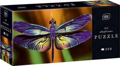 Image de Puzzle Interdruk 250 pièces Nature colorée 3 Libellule