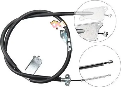 Produktbild von Seilzug Feststellbremse 1.605 mm Trommelbremse A.B.S. für NISSAN ALMERA