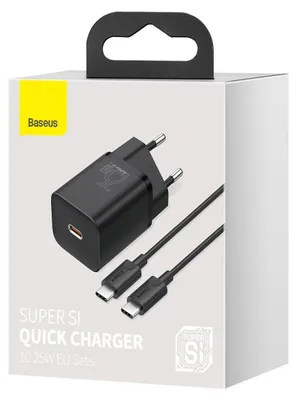 Image de Chargeur pour appareils mobiles Baseus TZCCSUP-L01 Noir Intérieur