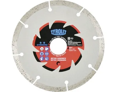 Obrázok produktu pre Diamantový kotúč 125 x 22 mm, na armovaný betón DCC **