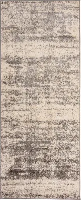 Immagine prodotto di Mazovia Tappeto Beige Astratto, Vintage - Tappeto per soggiorno, camera da letto Adatto al riscaldamento a pavimento - 80x300 cm
