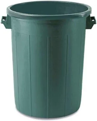 Produktbild von Famanu Abfalltonne 70L - Metallic Grün