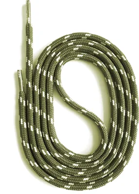 Produktbild von SNORS Sicherheitssenkel rund - GRAUGRÜN / CREME - 5mm - 180cm