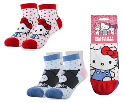 Produktbild von Sanrio Socken 2er-Pack Hello Kitty Short 36-43