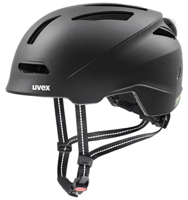 Produktbild von uvex urban Planet LED Fahrradhelm, Black matt, 58-61 cm