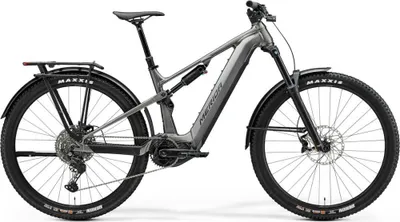 Immagine prodotto di Merida eONE-FORTY 475 EQ IV1 XL grigio canna di fucile/nero - e-MTB versatile per...