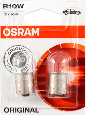 Immagine prodotto di OSRAM ORIGINAL R10W BA15s 12 V/10 W (confezione blister da 2)