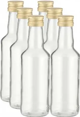 Produktbild von Glasflasche, ca. 200 ml, 6 Stück