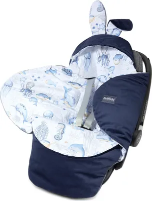 Immagine prodotto di Bellochi Coperta universale per seggiolino e ala per neonati AutoSitz Angolo in cotone e p.e. - verne