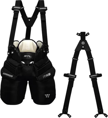 Image de Warrior Ritual Bretelles pour gardien de but Noir Noir One Size