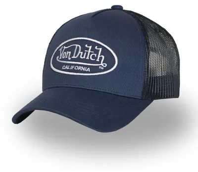 Produktbild von Von Dutch Originals Trucker Cap - CALIFORNIA Strapback Mesh blue 37