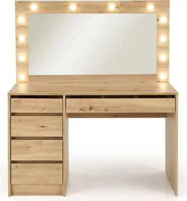Zdjęcie produktu dla Toaletka HOLLYWOOD XL dąb artisan