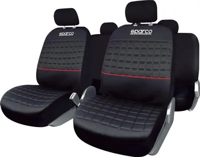 Immagine prodotto di Set universale Sparco SPC1042 Coprisedili auto completi Nero Rosso