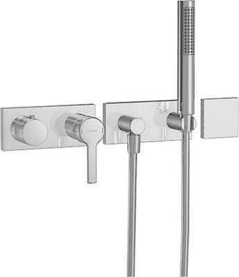 Produktbild von Hansa Fertigmontage-Installationspaket 13 Hansamatrix 4487 zu Hansaronda 3.5 chrom