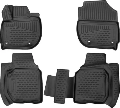 Image de ELEMENT Tapis de sol 3D en caoutchouc compatibles avec Honda Jazz, à partir de 2014 | 4 pièces