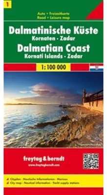 Productafbeelding van FuB: Dalmatische kust, route 1: Kornaten - Zadar