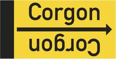 Produktbild von Dreifke® Rohrleitungsband Corgon, DIN 2403, ab Ø 15mm, gelb/schwarz, 33m/Rolle