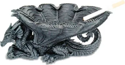 Produktbild von Großer Drachen Aschenbecher mit Flügeln