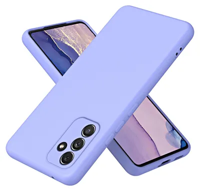 Immagine prodotto di Custodia Galaxy A34 5G, Custodia protettiva morbida in silicone liquido per Samsung Galaxy A34 5G Viola