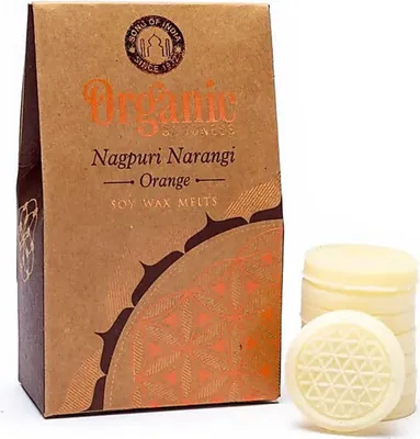 Produktbild von Nagpuri Narangi Orangenwachsschmelzen – Packung mit 3 Stück – 40 g