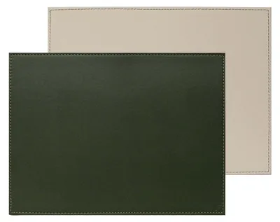 Produktbild von FREEFORM DUO - Platzset rechteckig, Olive/Elfenbein