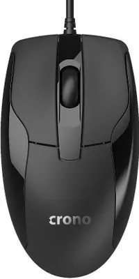 Produktbild von CRONO Maus CM645/ optisch/ verdrahtet/ 1000 dpi/ USB/schwarz