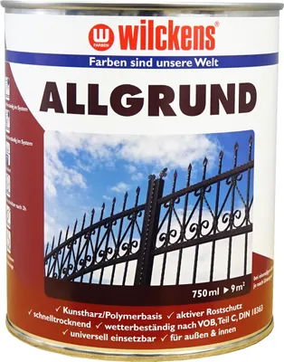 Produktbild von Wilckens Allgrund, 750 ml, Grau