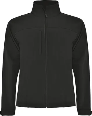 Produktbild von Roly SS6435 | Herren Rudolph Softshell Jacket, Wasser- und Windabweisend - Farbe: Dark Lead 46 - Größe: M