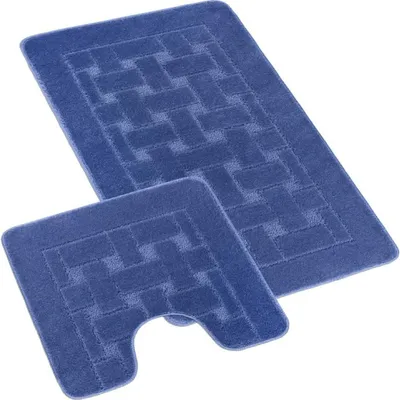 Produktbild von SET OF BANY 60x100 + 60x50 cm - mit Ausschnitt - Set 60x100, 60x50 cm - Blau