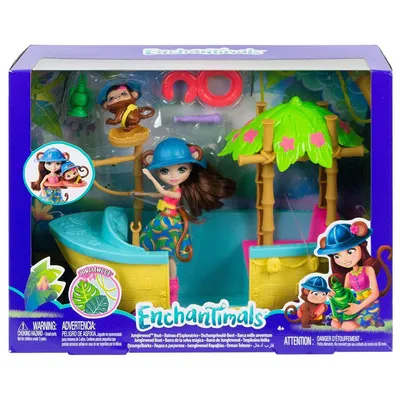 Image de Bateau de la forêt de la jungle Enchantimals
