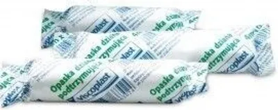 Produktbild von Viscoplast Stützbinde 10cm x 4m, 1 Stück - Stoffbandage für Stützung und Stabilisierung.