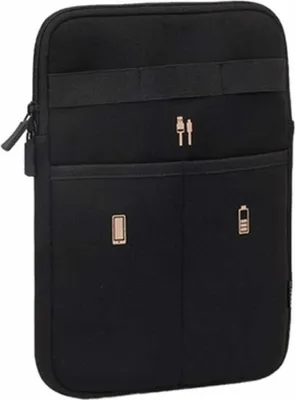 Produktbild von Rivacase 5617, Mann, Messenger Bag, Schwarz, Einfarbig, Neopren, 225 mm