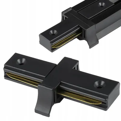 Produktbild von Decorya Verbinder für Schienensystem - Gerade Schwarz