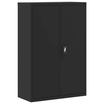 Image de Classeur noir 90x40x140 cm acier