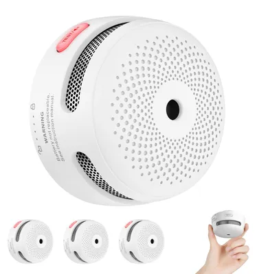 Productafbeelding van Mini standalone rookmelder, 10-jarige batterij, 3 stuks