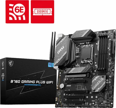Obrázok produktu pre MSI B760 GAMING PLUS WIFI Základná doska Intel B760 LGA 1700 ATX